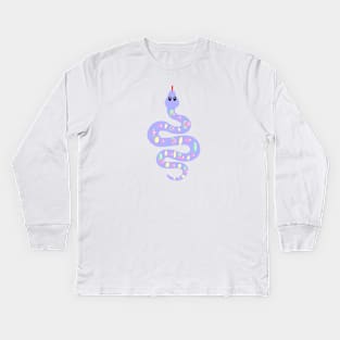 Colorful Snake Kids Long Sleeve T-Shirt